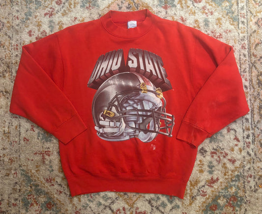 1990’s Buckeye Helmet Mock-neck Crew