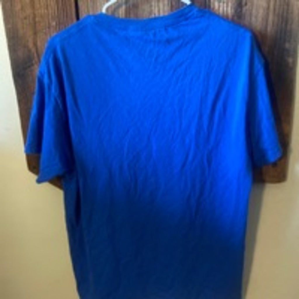 Men's Chicago Cubs T-Shirt - Blue - Size L