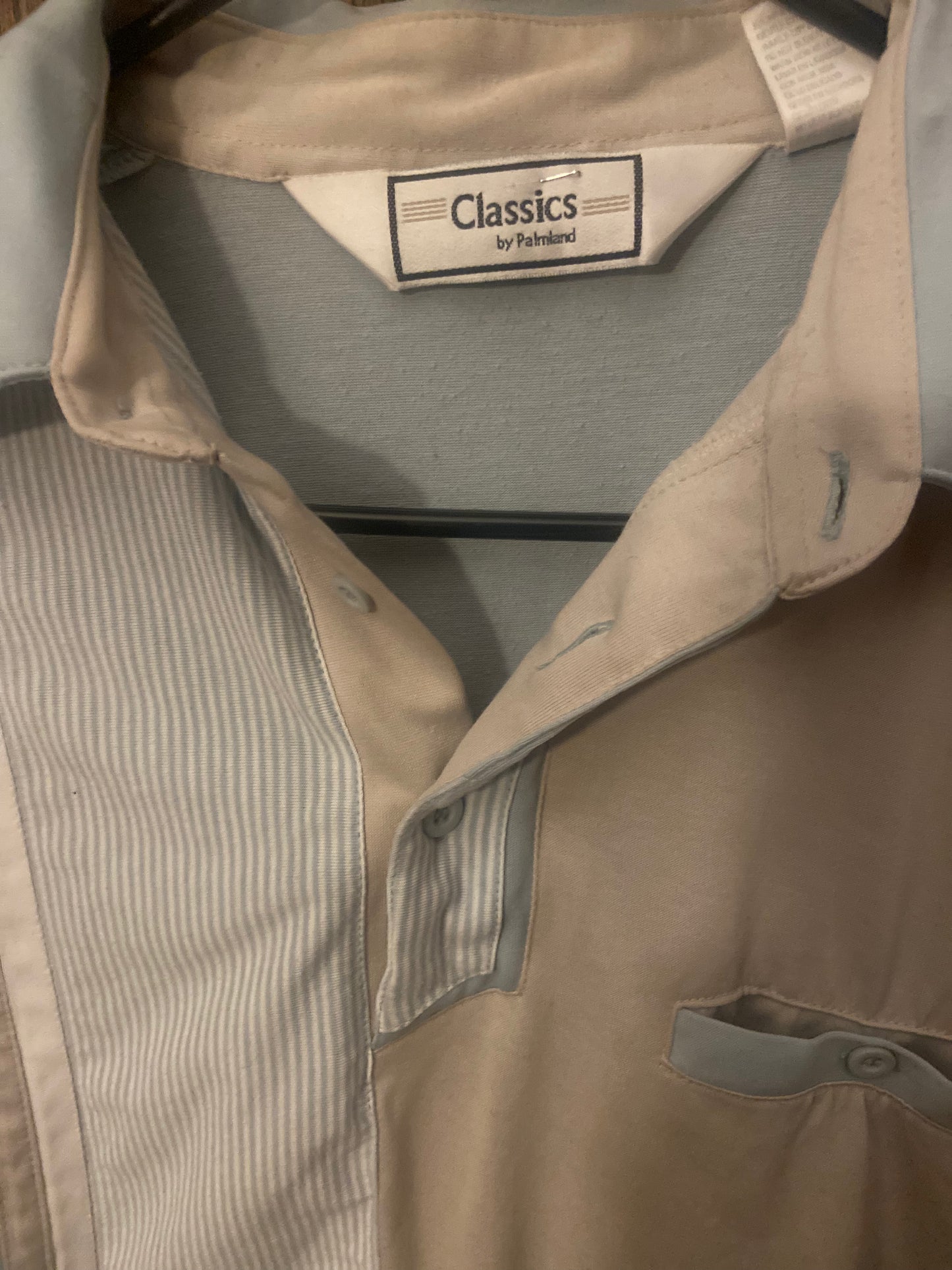 1980’s Palmland Banded Polo