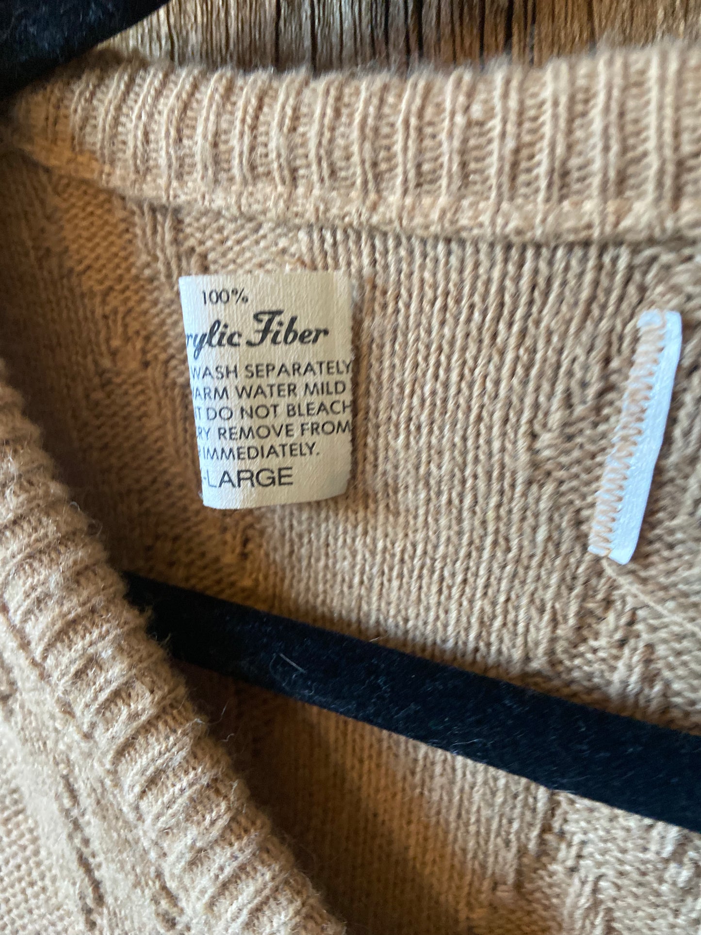 Cable Knit Sleeveless Polo