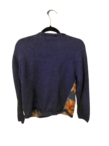 The Flower Power Zip Cardigan