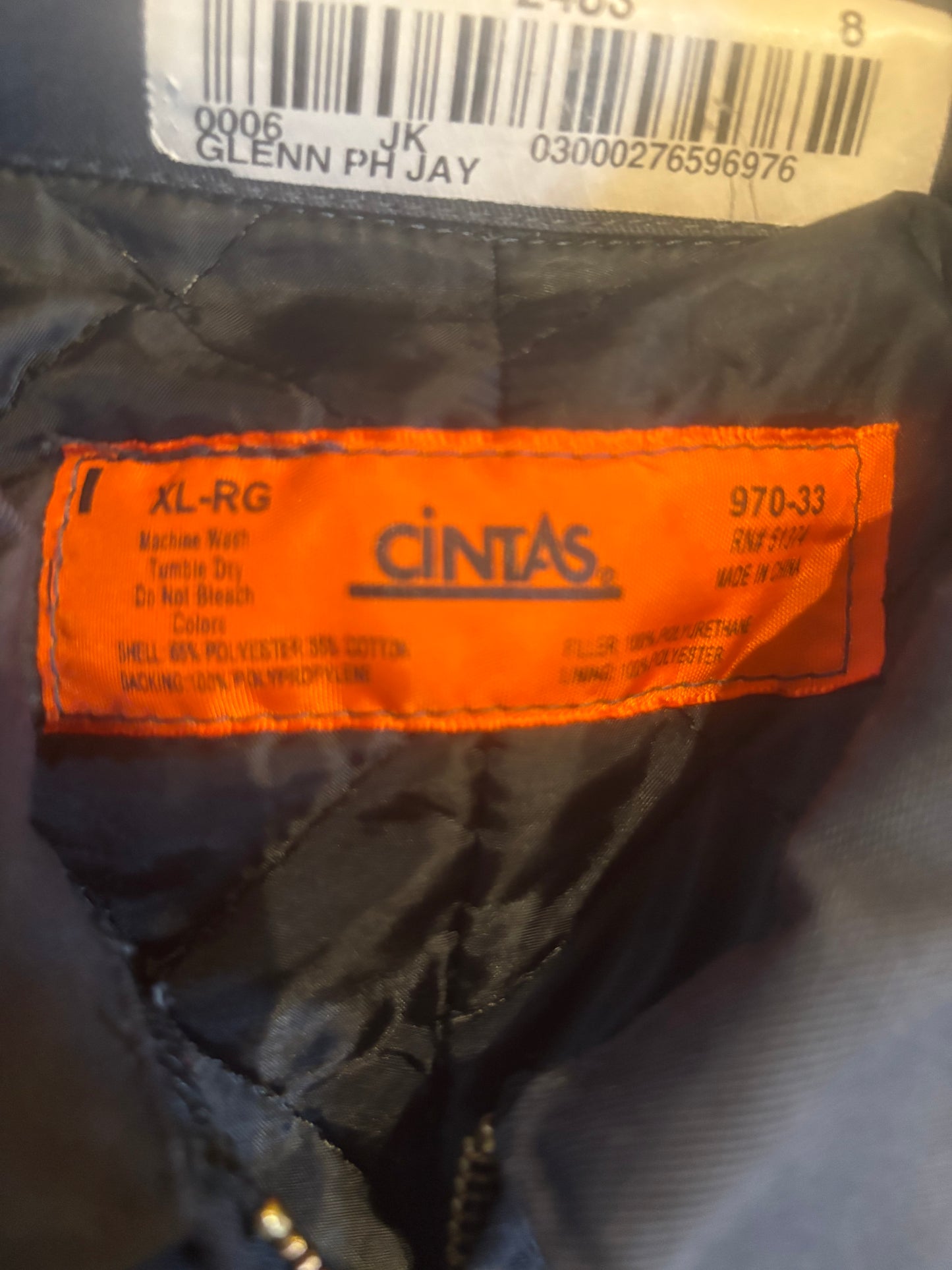 Cintas Workwear Jacket