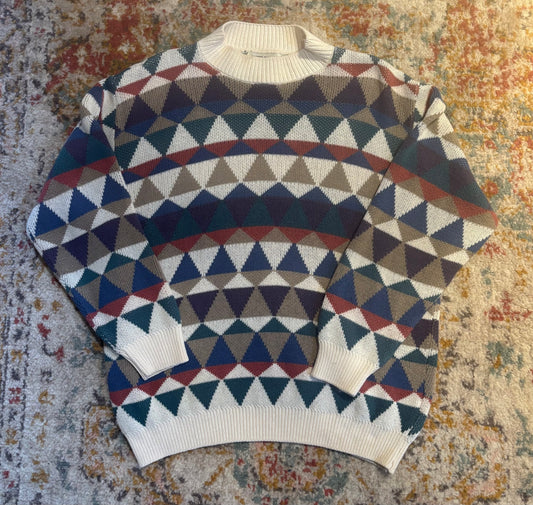 1980’s Alfred Dunner Geo Sweater