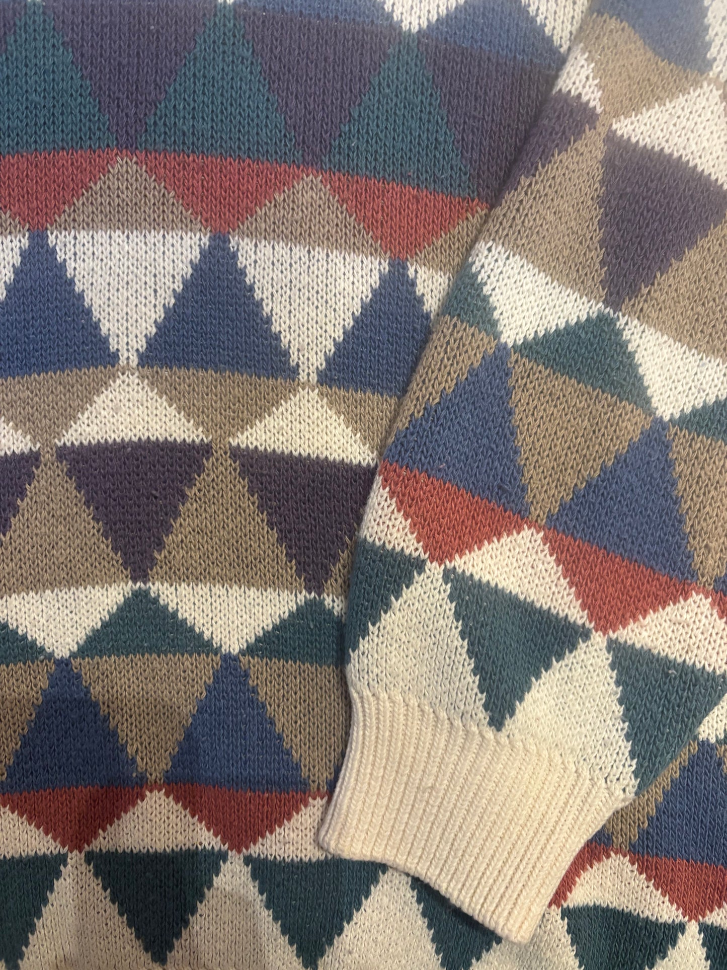 1980’s Alfred Dunner Geo Sweater