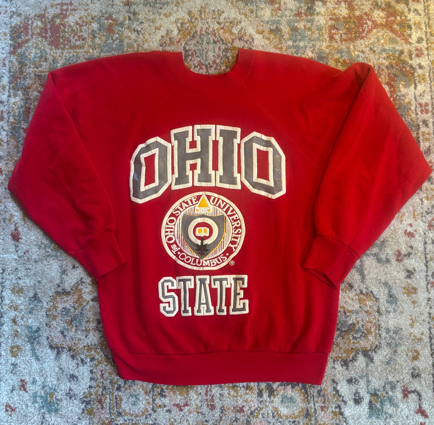 1980's Ohio State Raglan Crewneck