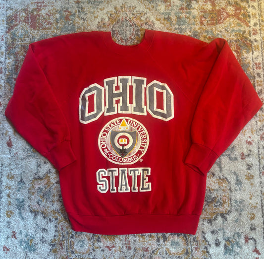 1980's Ohio State Raglan Crewneck