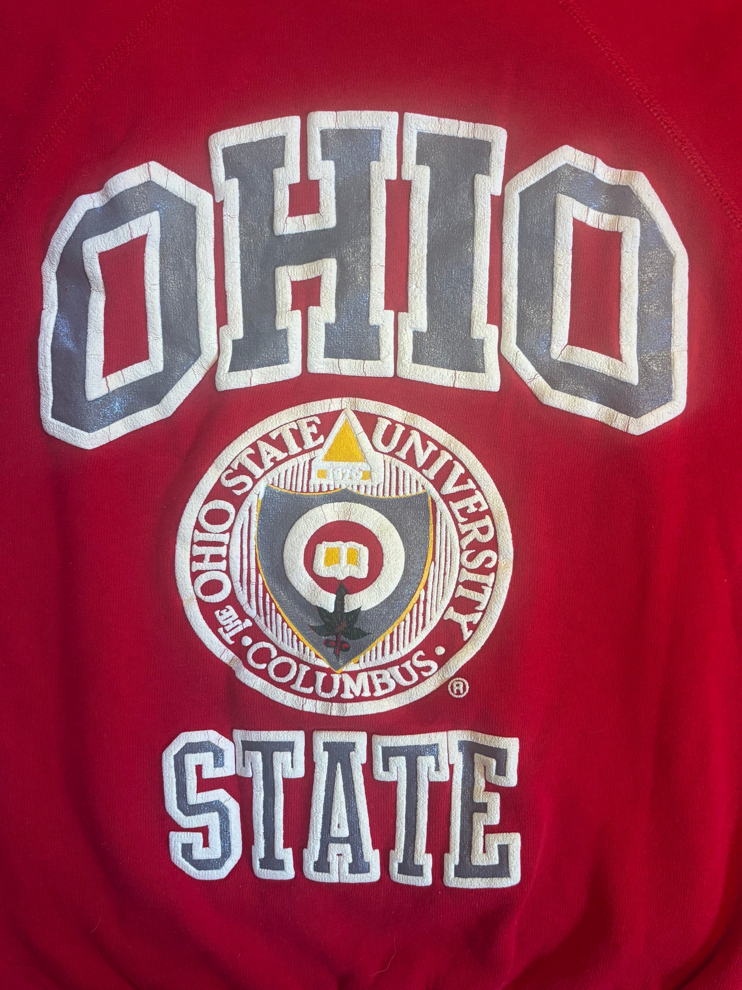 1980's Ohio State Raglan Crewneck