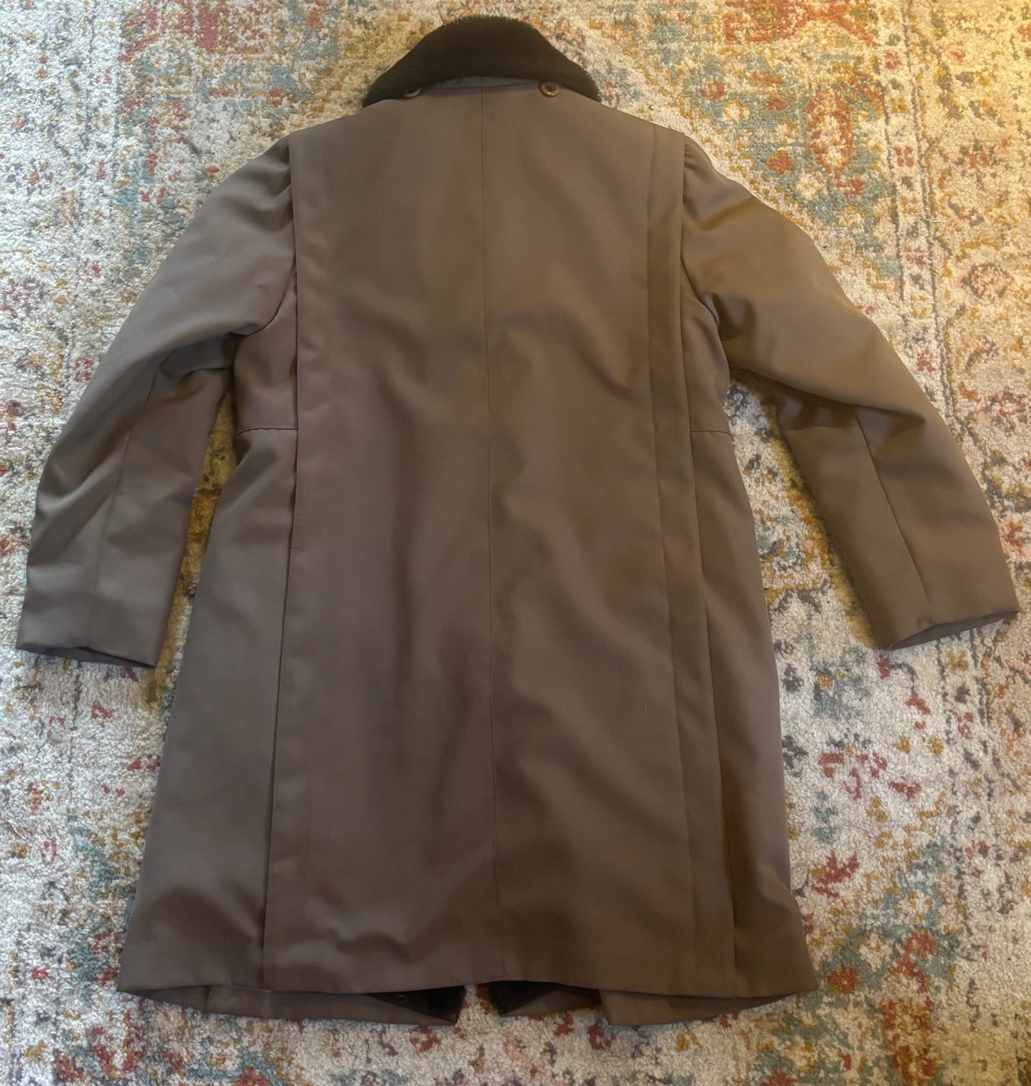 1970's Fur Lined Down Jacket