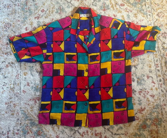 La Chine Classic Silk Shirt