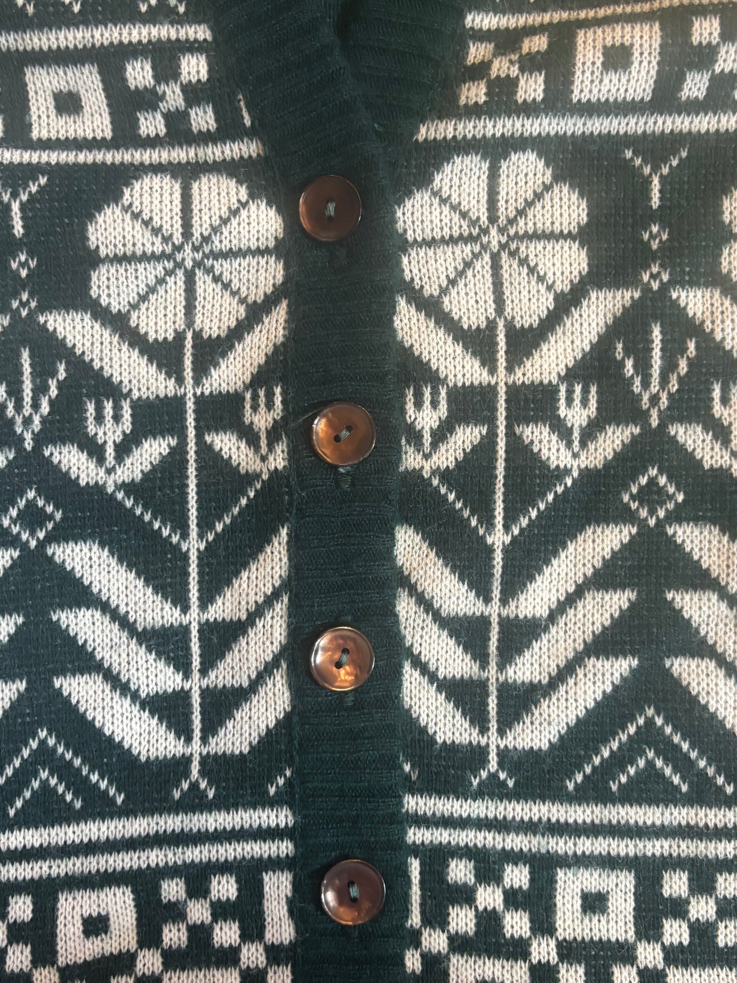 1980's Sears Holiday Vest