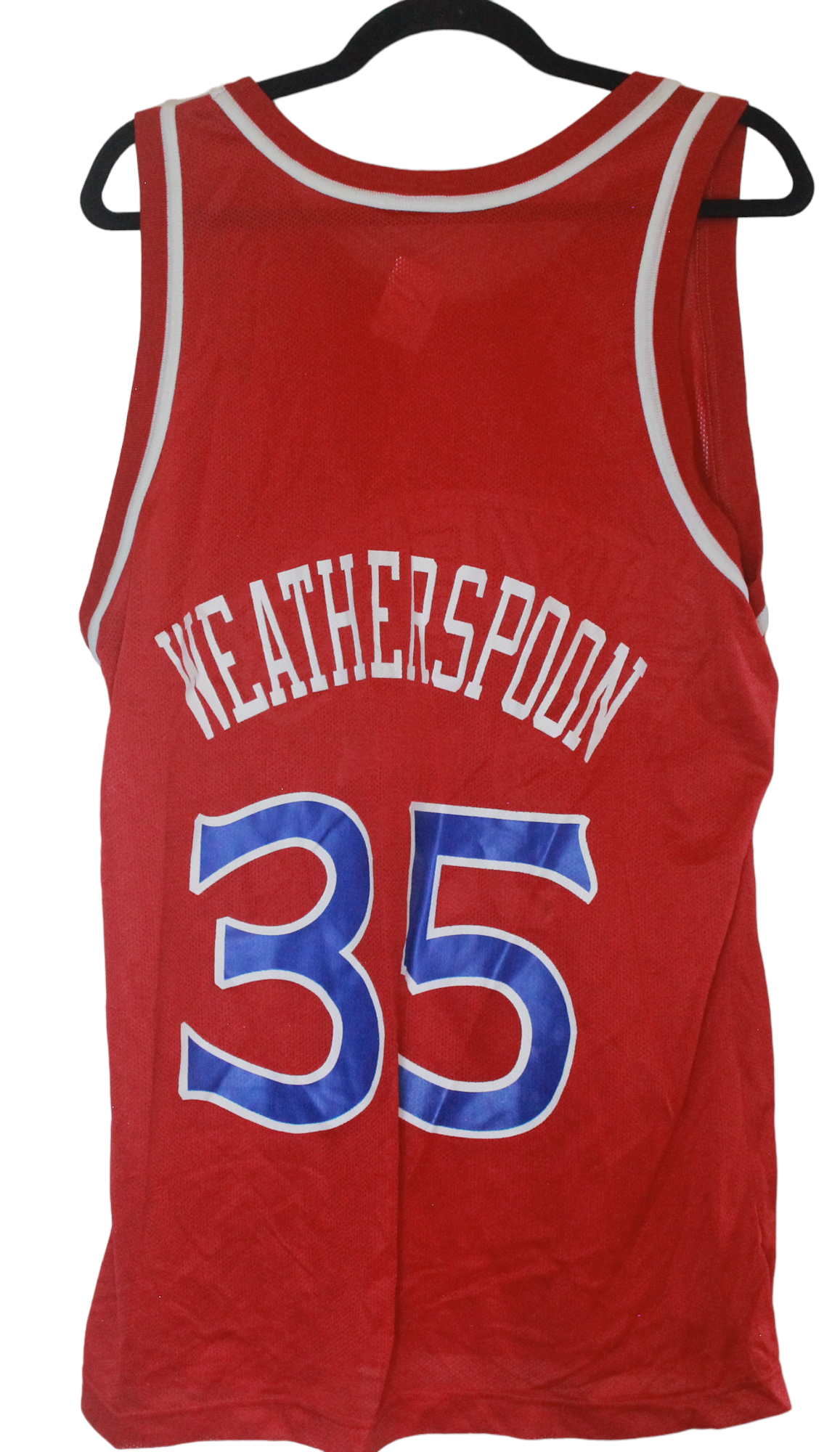 Clarence Weatherspoon Mesh Sixers Jersey
