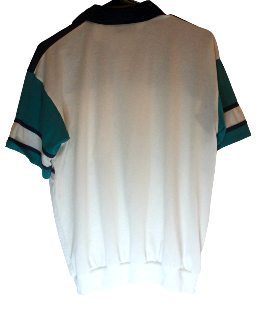 Backyard BBQ Banded Dad Polo no