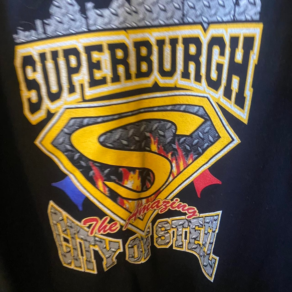 Vintage Superburgh Pittsburgh Crewneck Sweatshirt