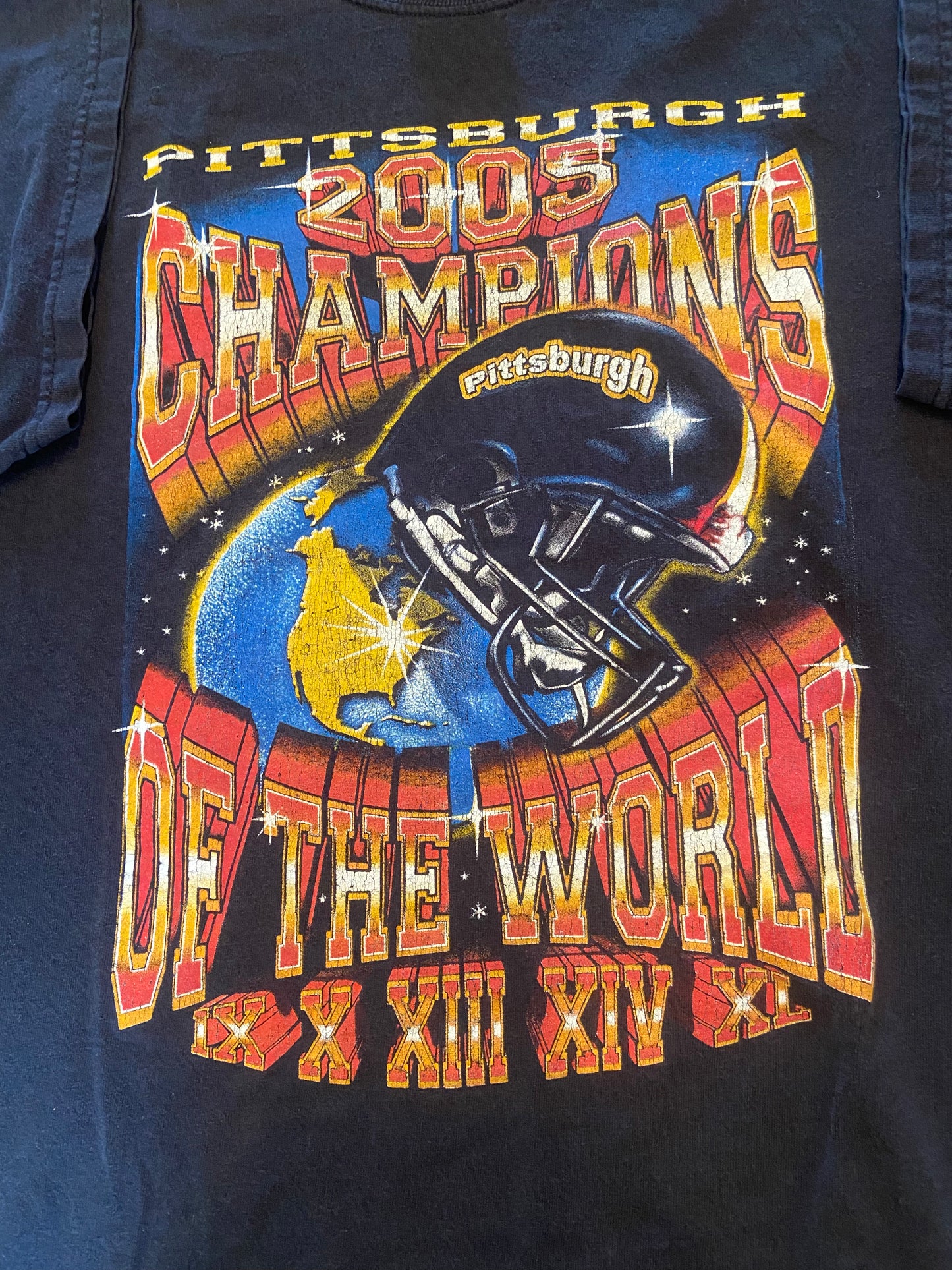 2005 Champions of the World Pittsburgh Tee