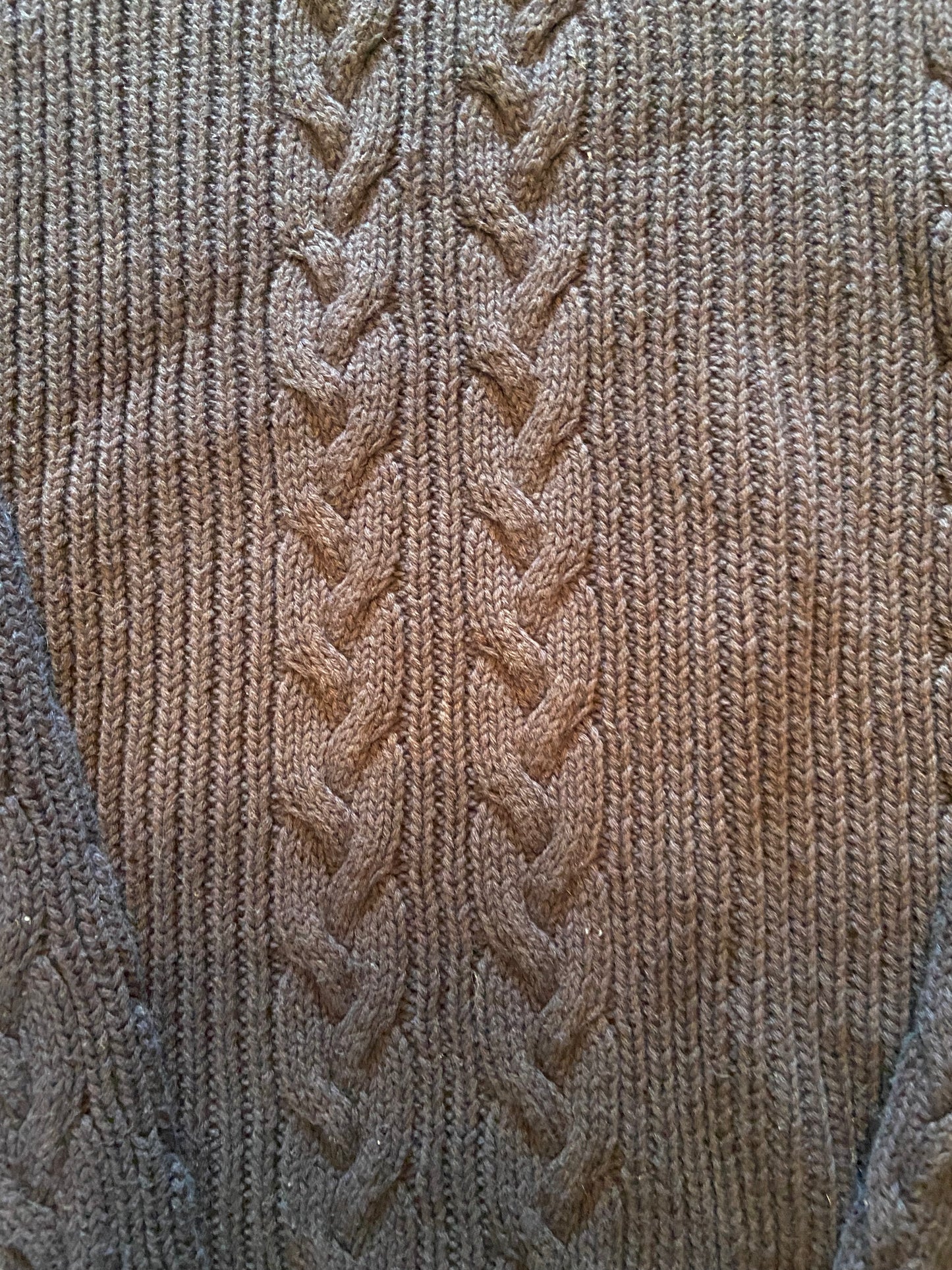 Dockers Navy Cable Knit Sweater