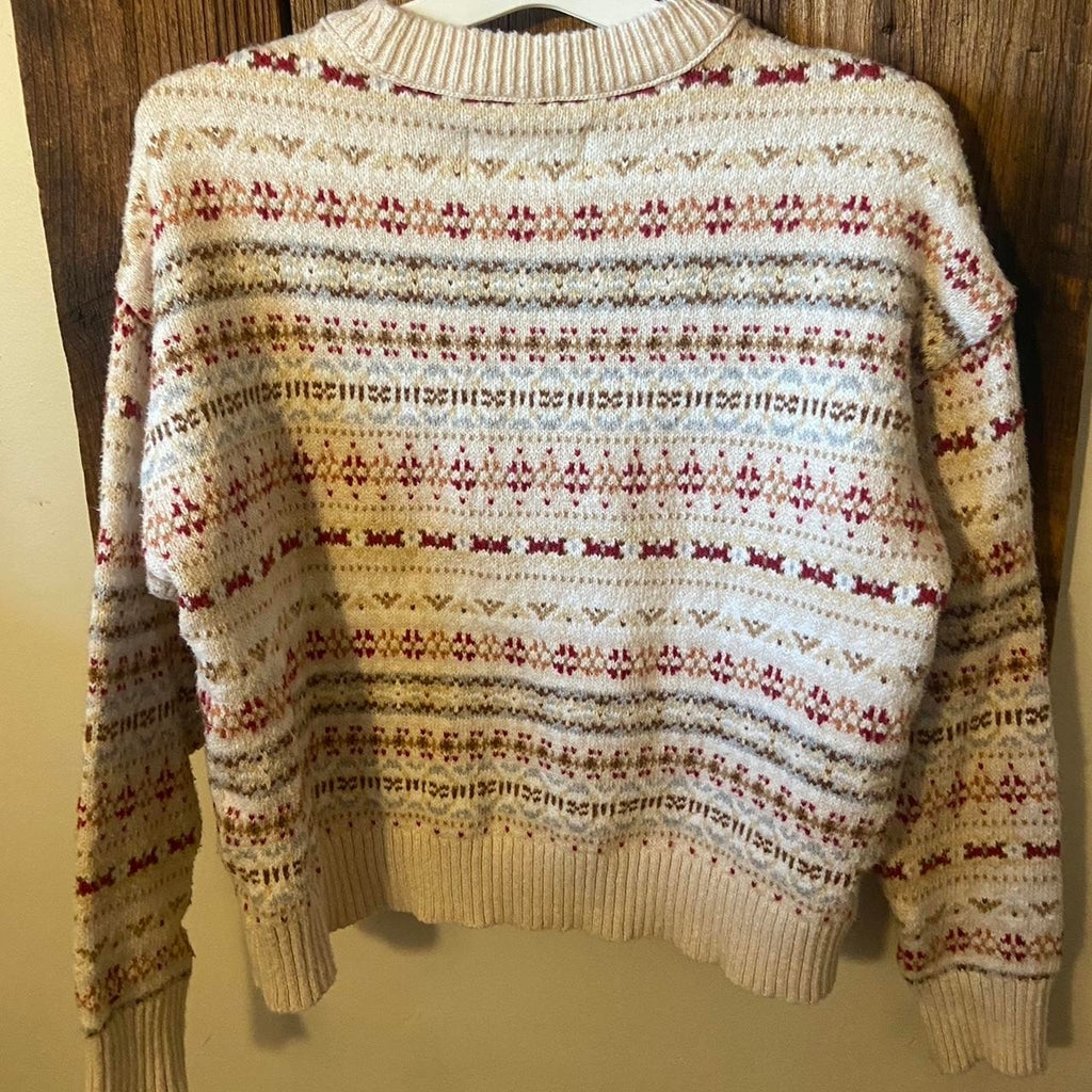 American Eagle Women’s Fair Isle Sweater
