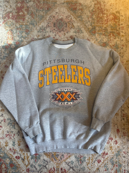 1996 Starter Pittsburgh Steelers Superbowl Crewneck