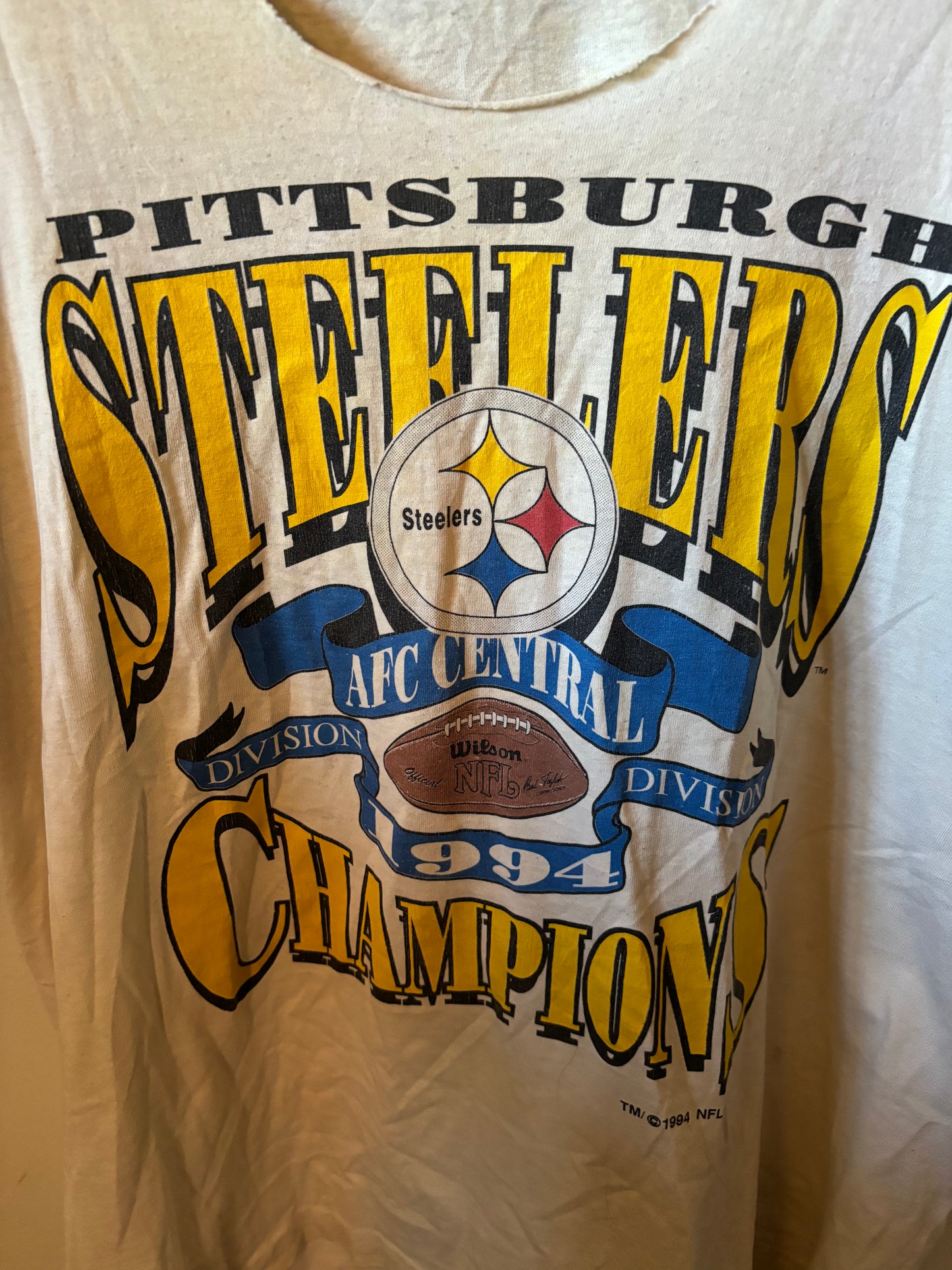 1994 Steelers AFC Central Champs Tee