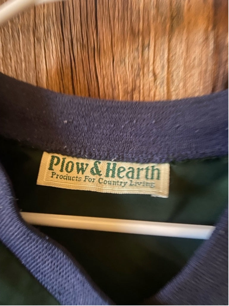 Men's St.Andrews Plow & Hearth Green Golf Jacket Size L