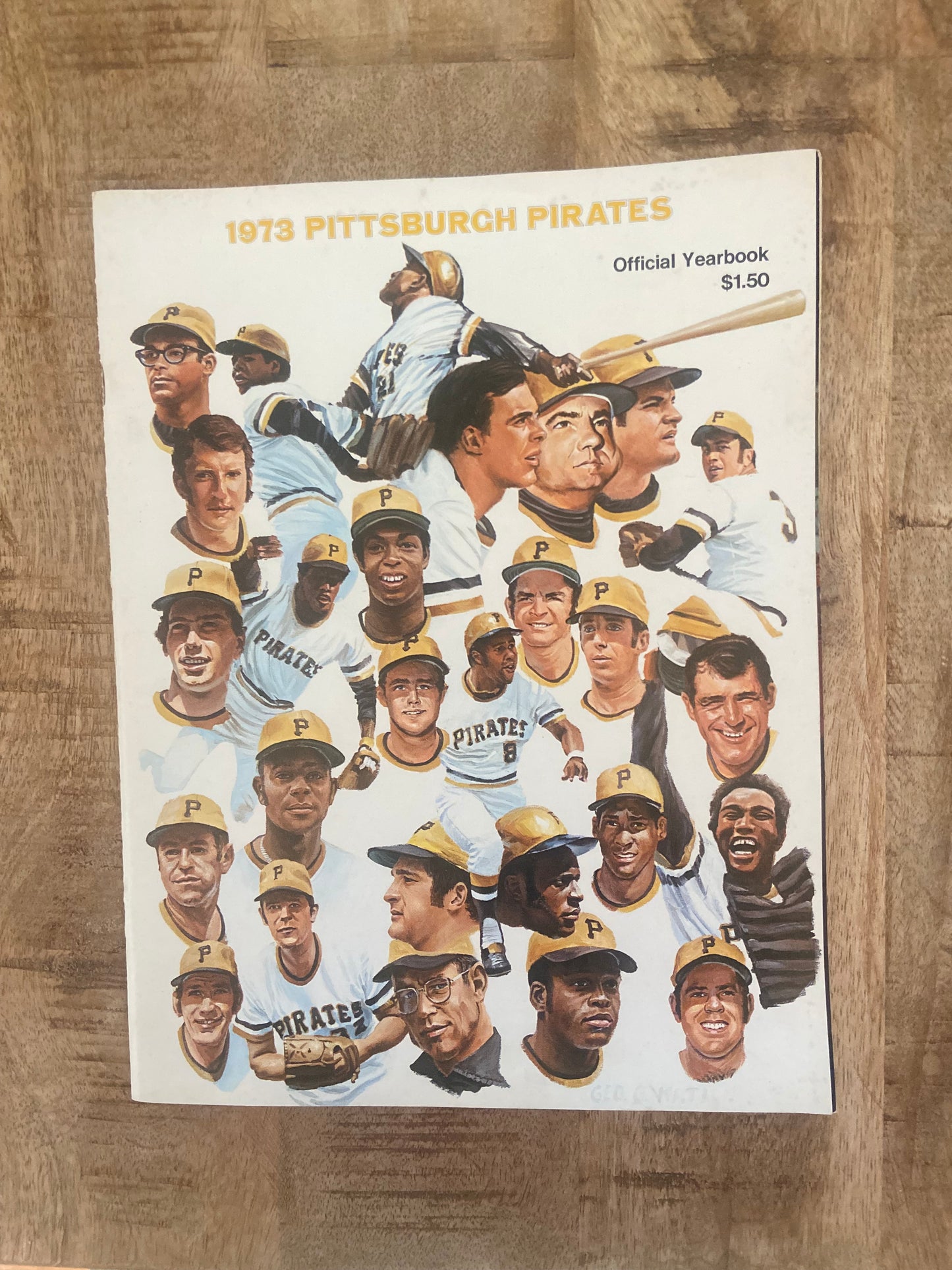 1973 Pittsburgh Pirates Yearbook