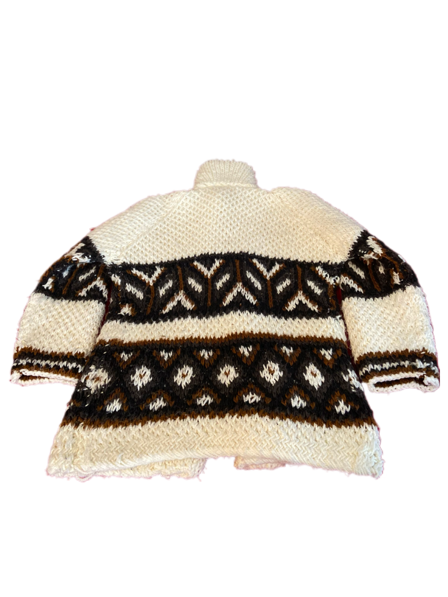 1970’s Vintage Cowichan Crochet Sweater