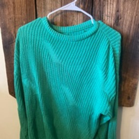 Men’s Vintage Kelly Green Sweater M