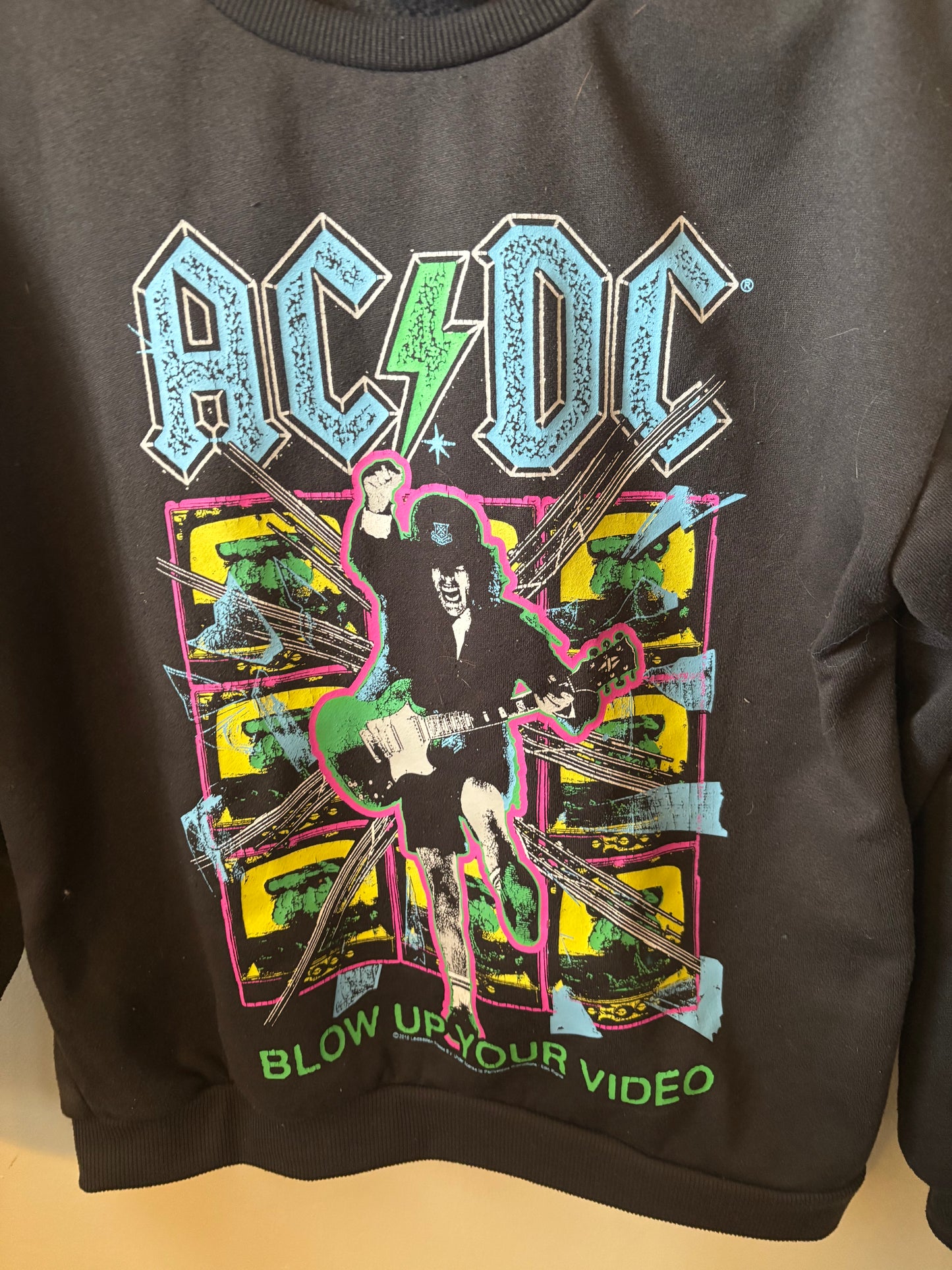 AC/DC Blow up your video Crewneck