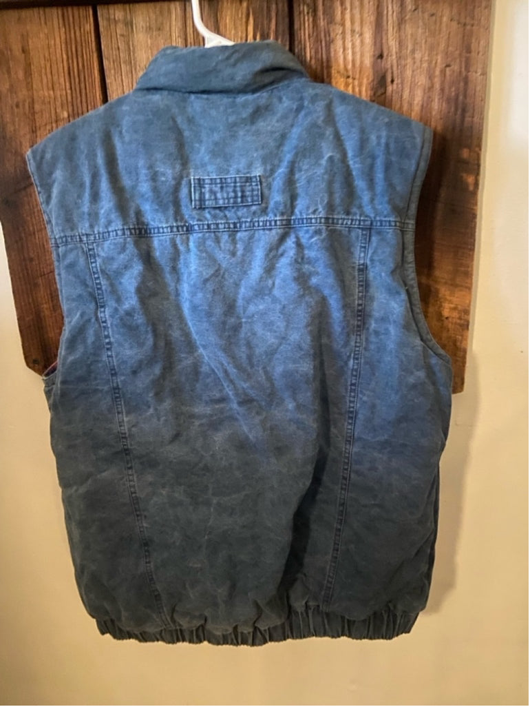 Men's Eddie Bauer Blue Vest Size M