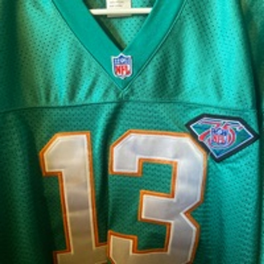 Mitchell and Ness Miami Dolphins Dan Marino Football Jersey Size XL