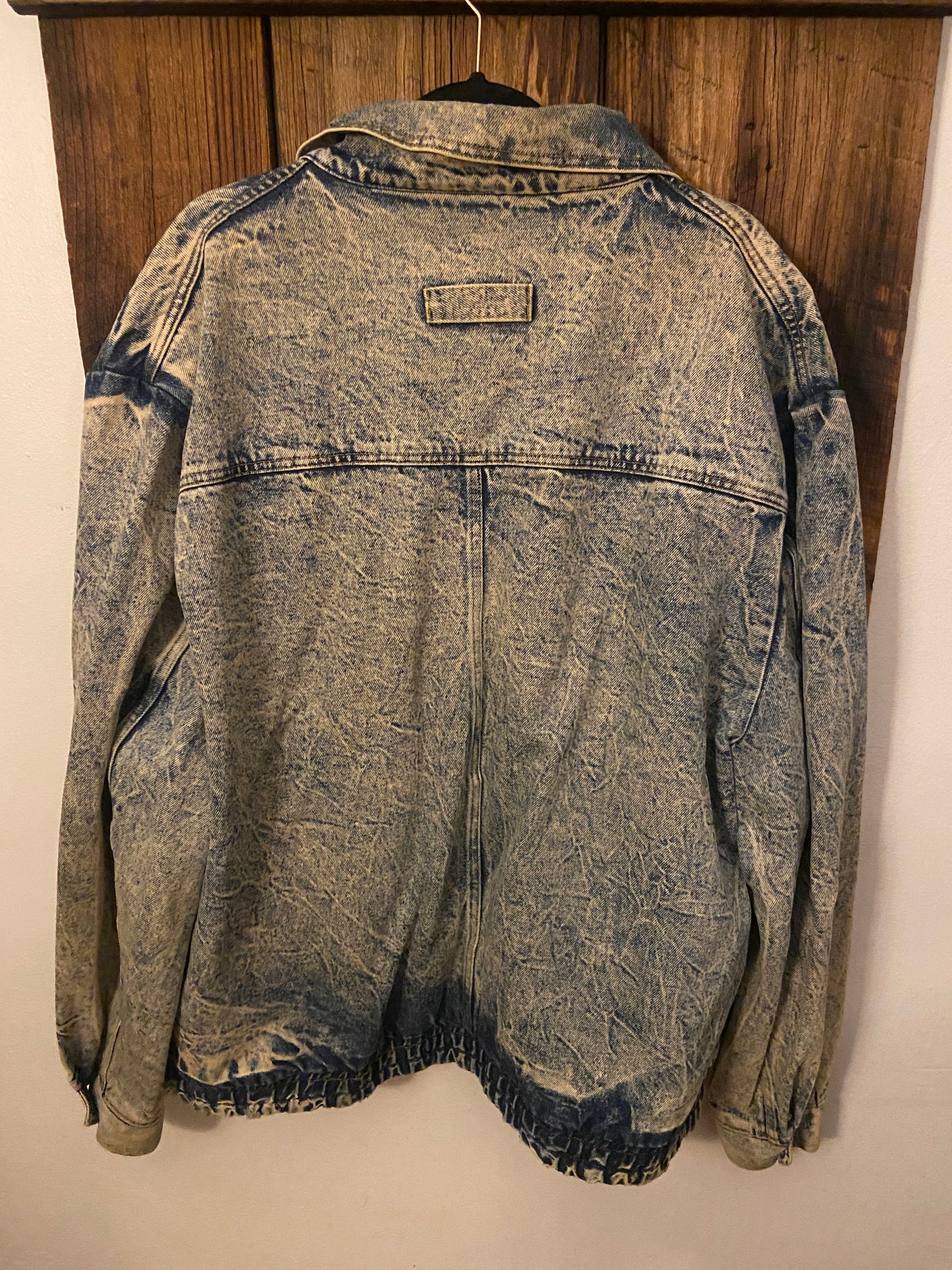 1980’s Le Tigre Acid Wash Denim Jacket