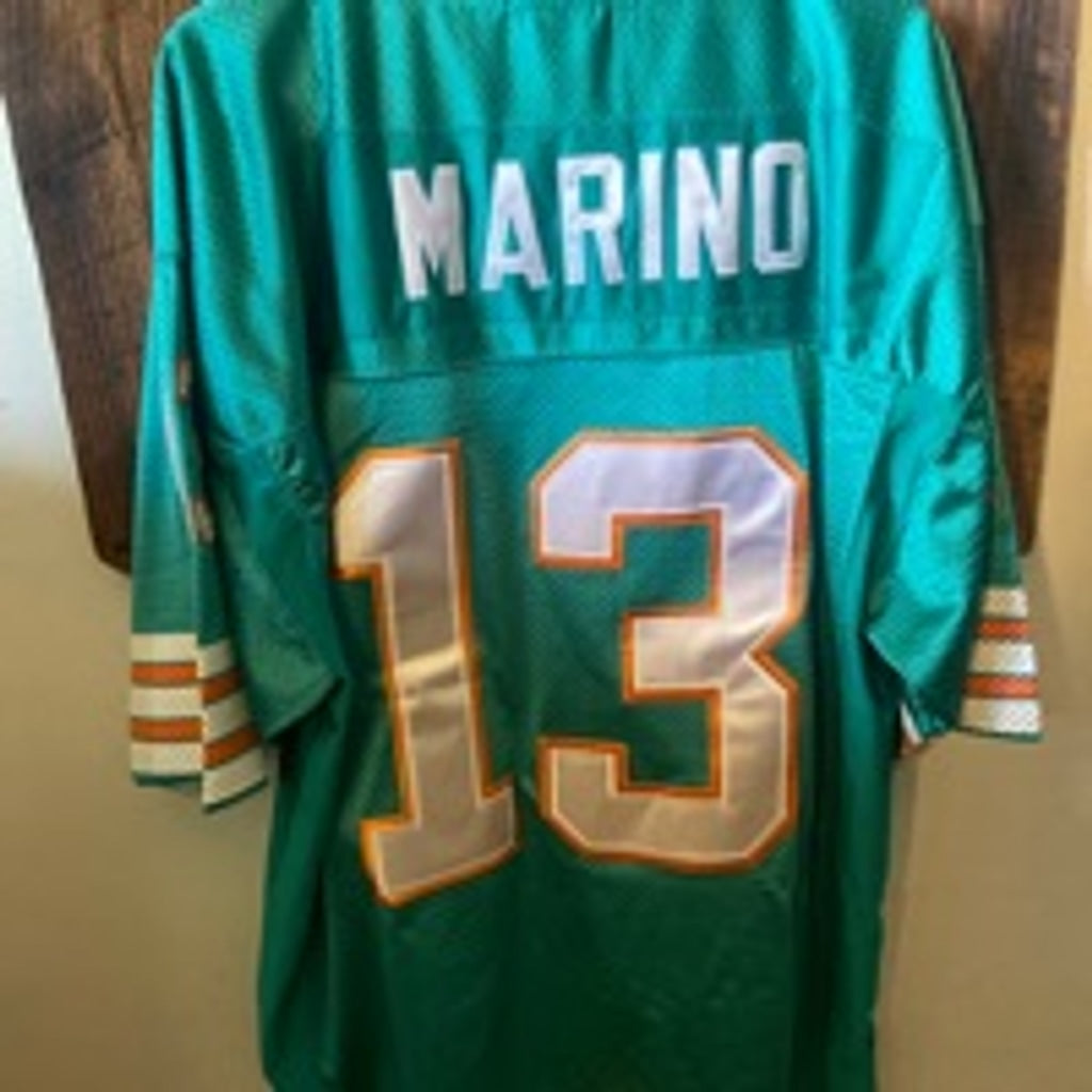 Mitchell and Ness Miami Dolphins Dan Marino Football Jersey Size XL