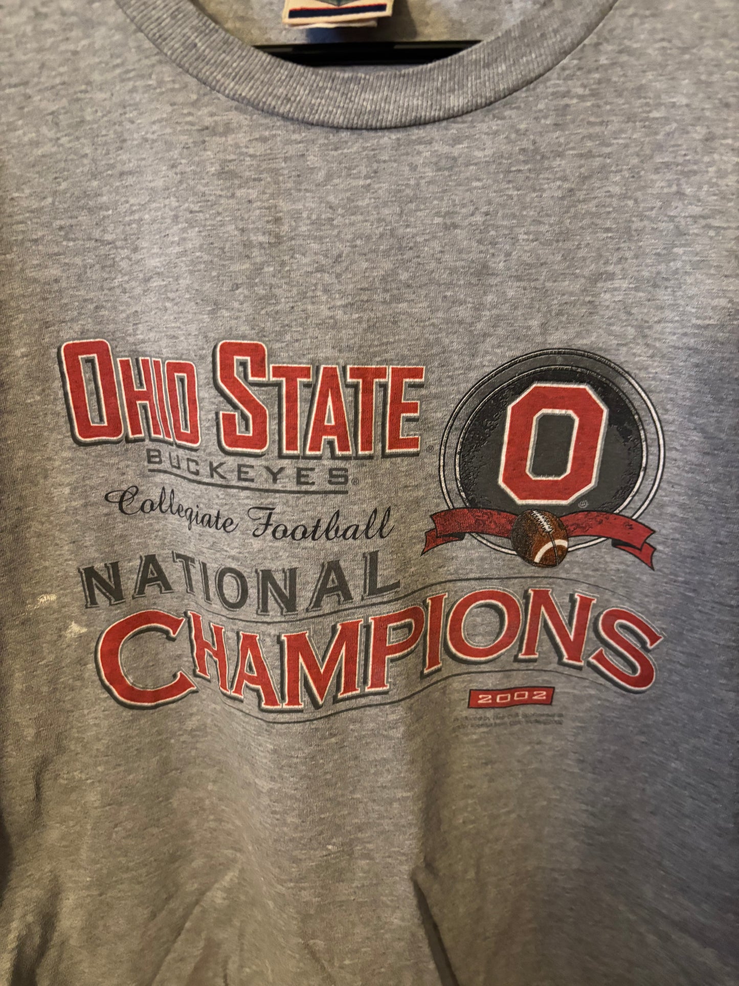 2002 Ohio State National Championship Tee