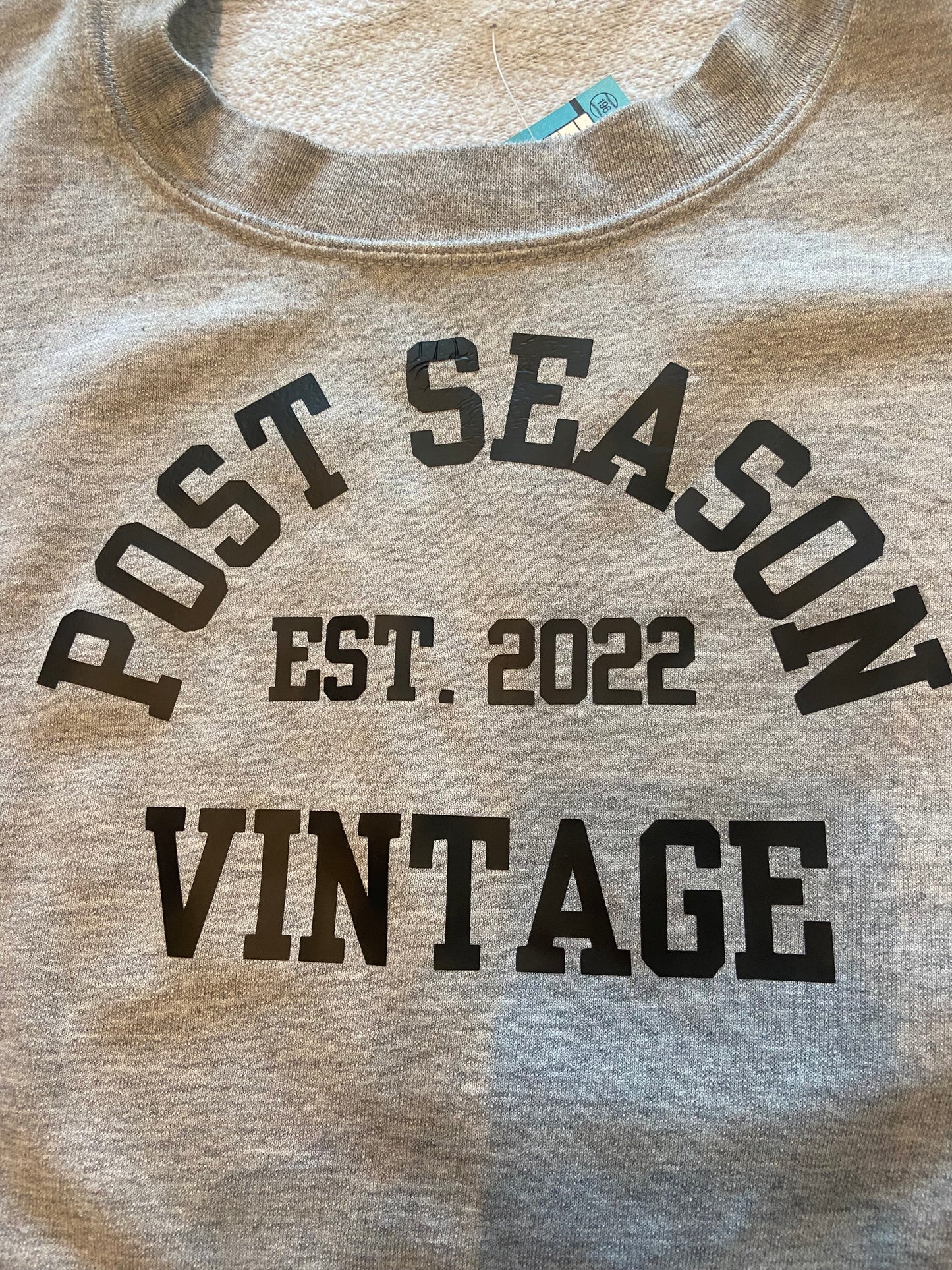 Post Season Vintage Spell Out Crewneck