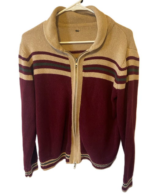 The Professor Zip Cardigan