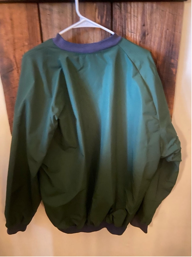 Men's St.Andrews Plow & Hearth Green Golf Jacket Size L