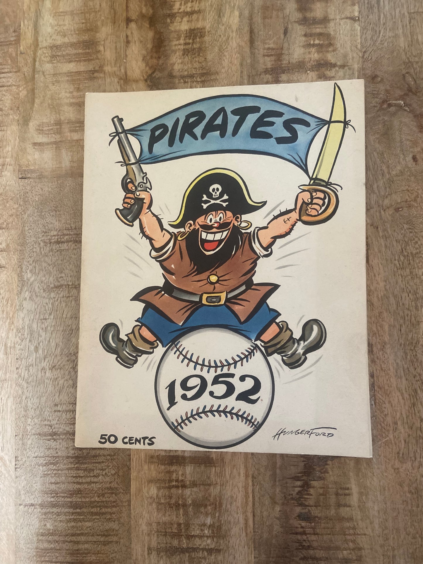 1952 Pittsburgh Pirates Yearbook