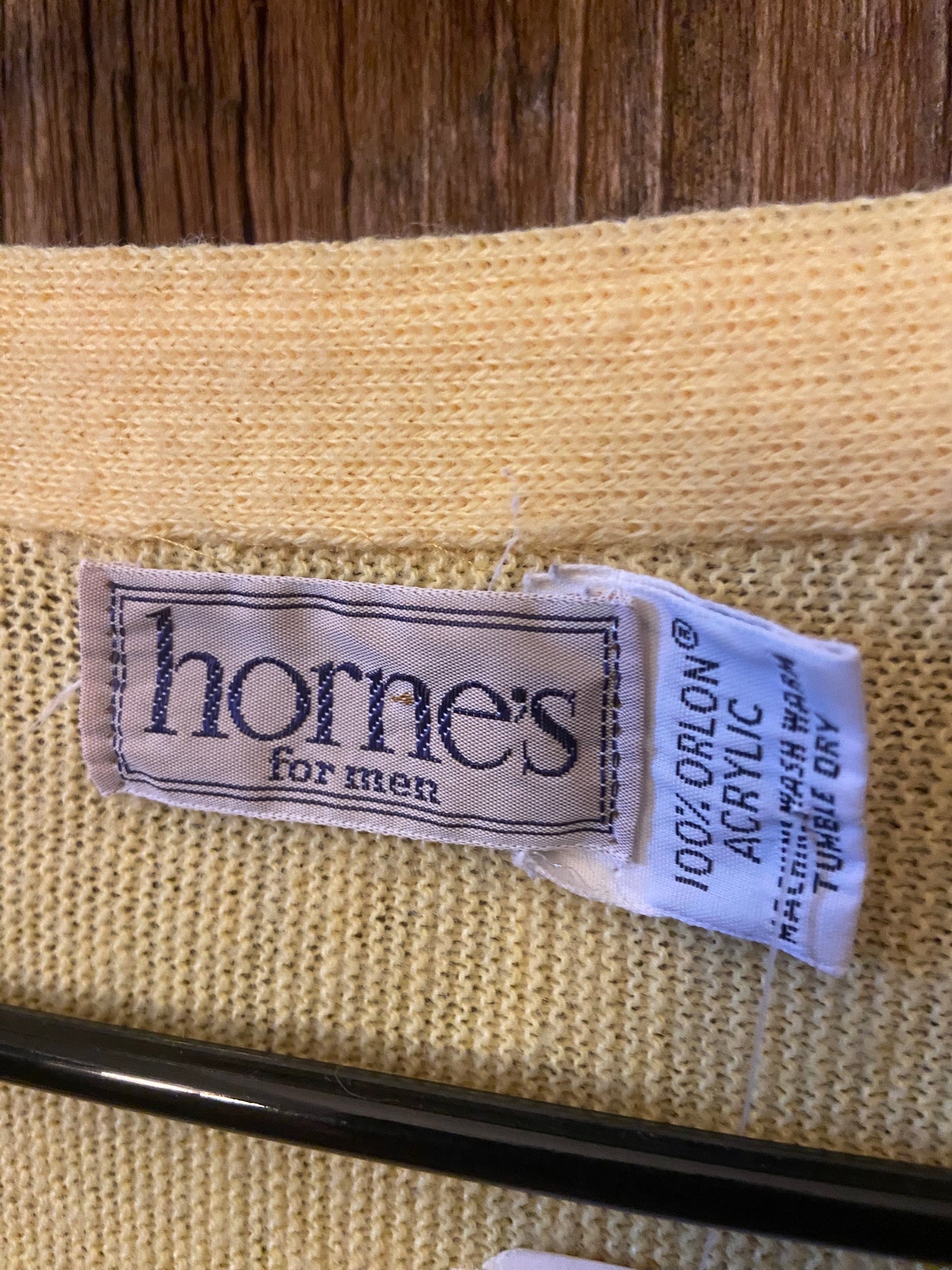 1950’s ‘Hornes for Men Cardigan