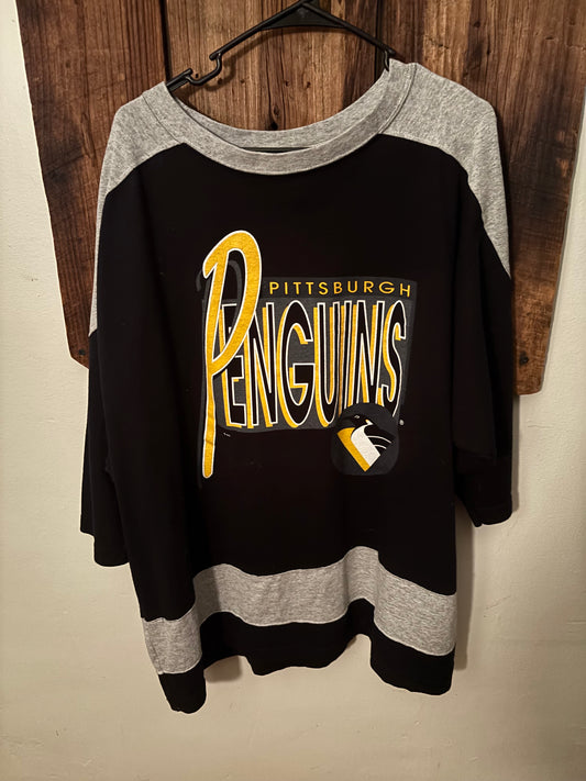 90’s Josten’s Penguins 3/4 Sleeve