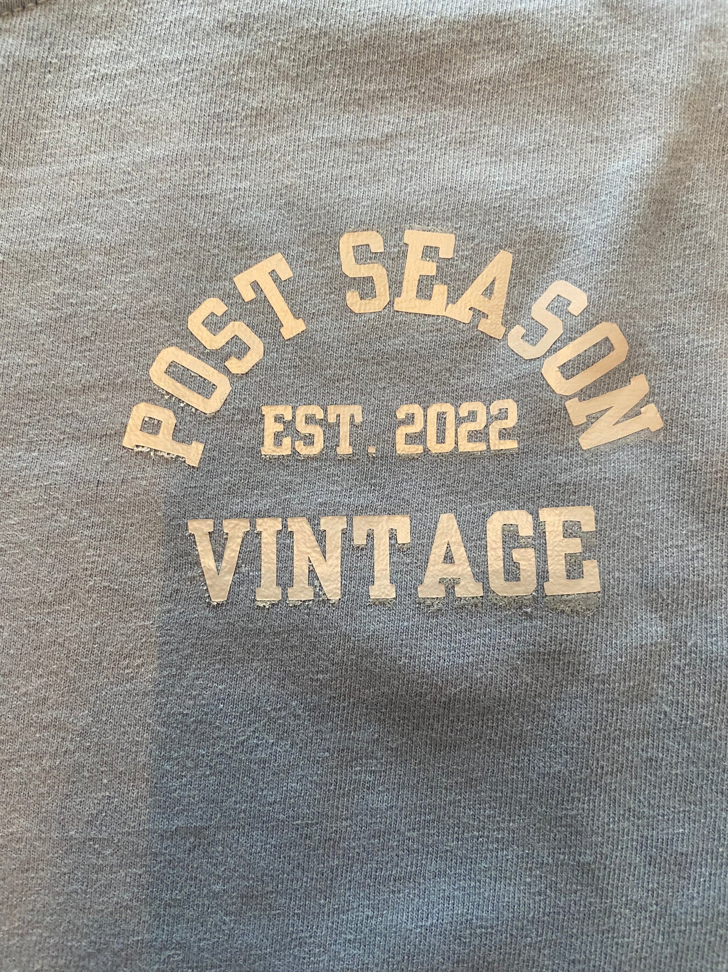 Post Season Vintage Spell Out Tee