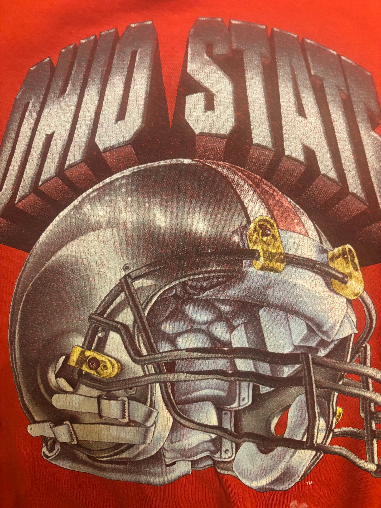 1990’s Buckeye Helmet Mock-neck Crew