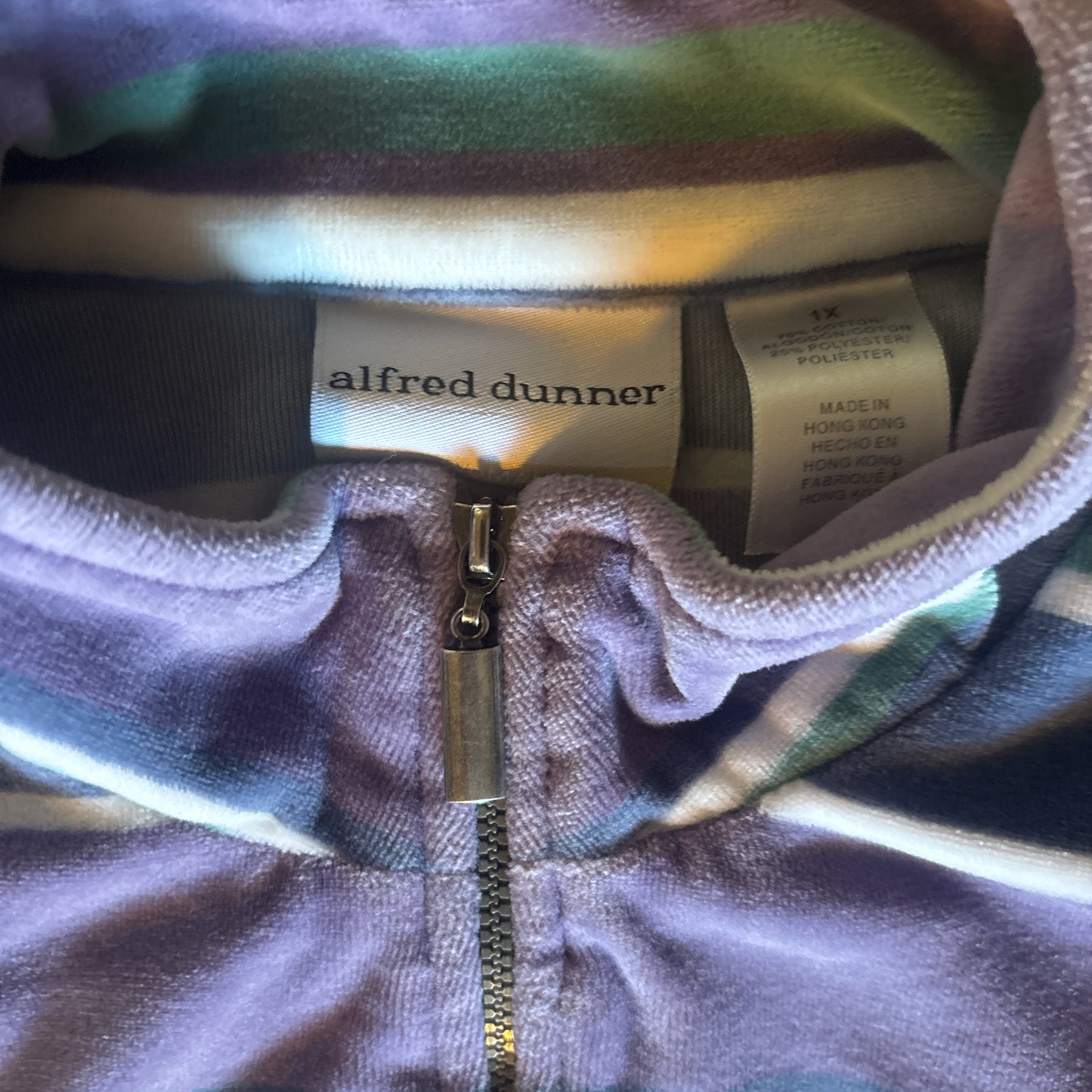 Al Dunner Velour Q-Zip