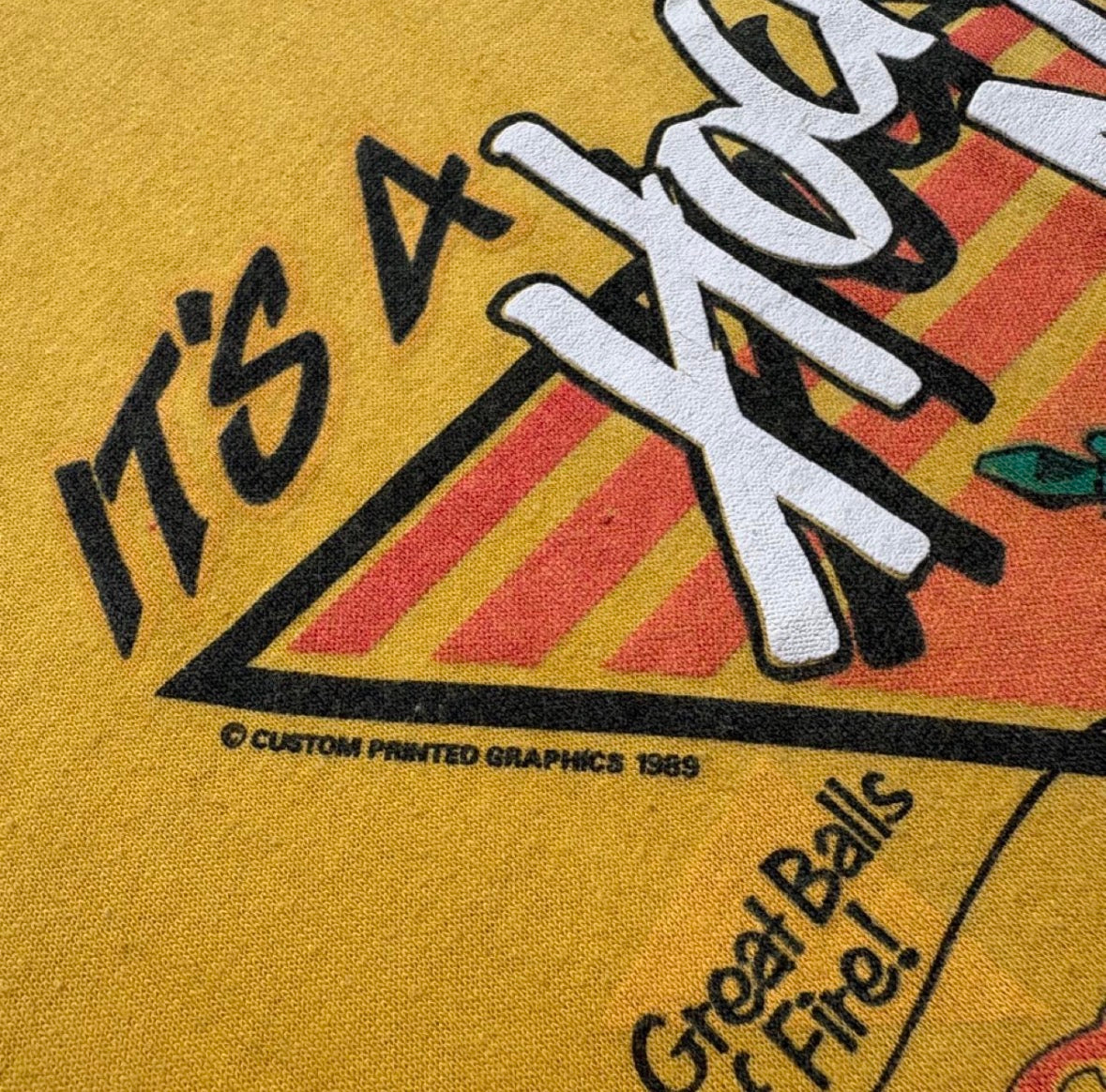 1989 Mike Lange Pittsburgh Penguins Tee