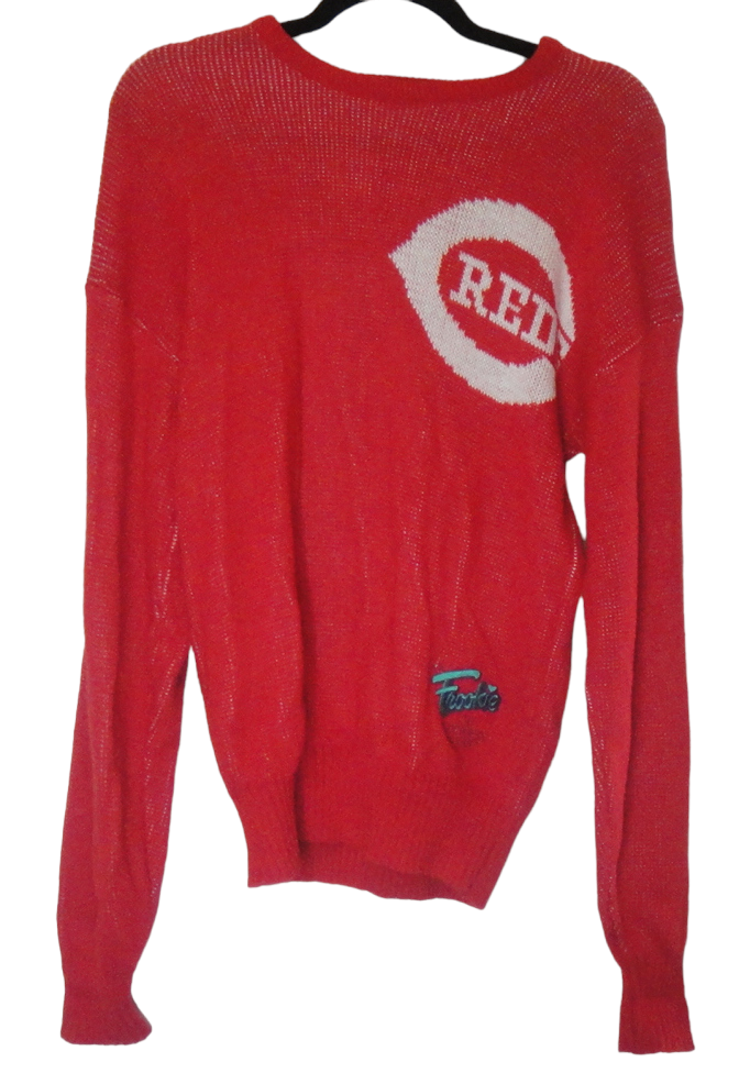 1980's Cliff Engle Cincinnati Reds Sweater