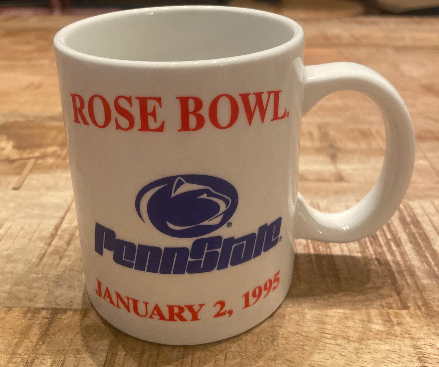 1995 Penn State Rose Bowl Mug