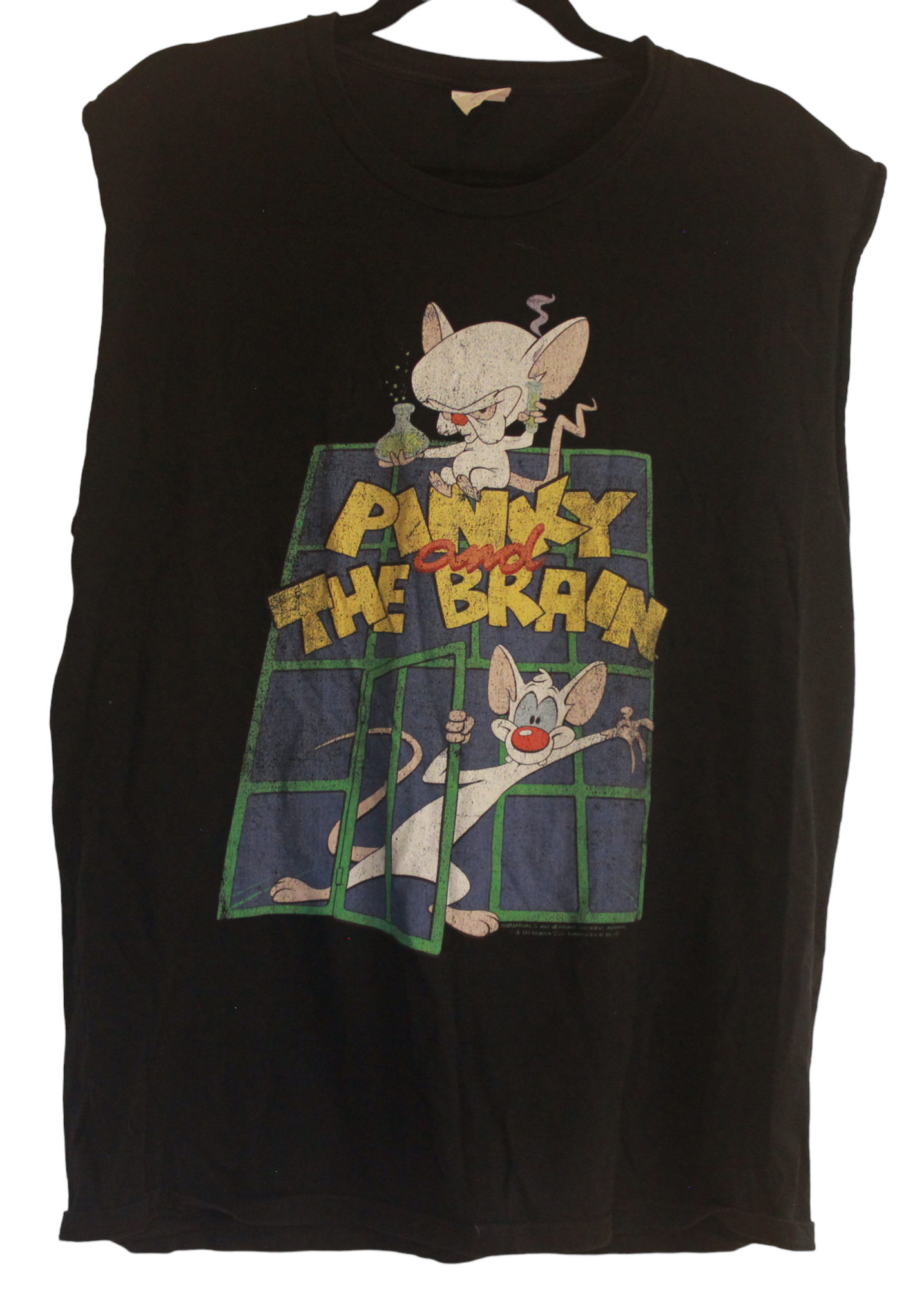 Sleeveless Pinky and The Brain Tee