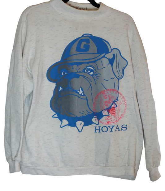 1980’s Georgetown Hoyas Mock-neck Sweater