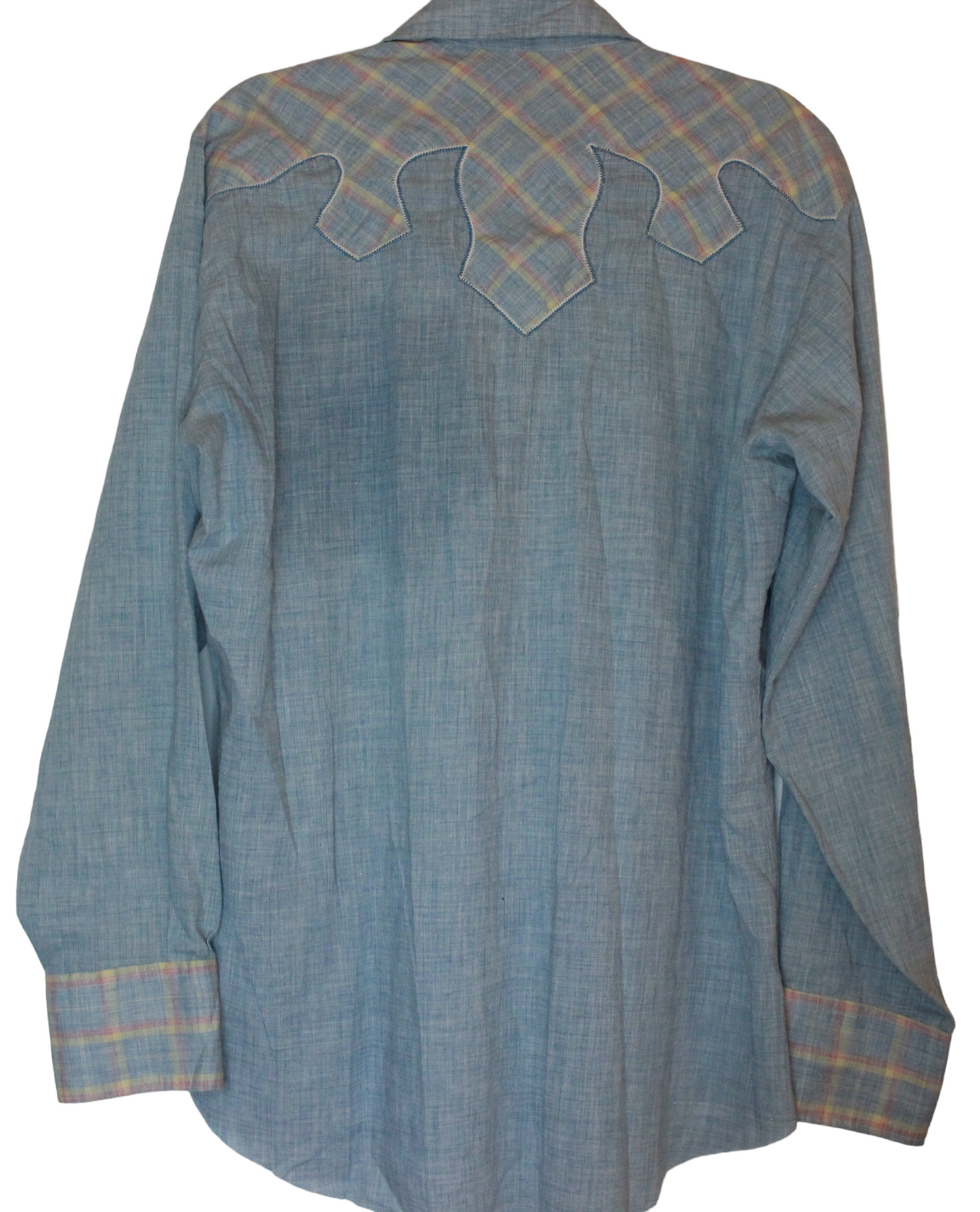 1970's Long Sleeve Western Ranch Shirt