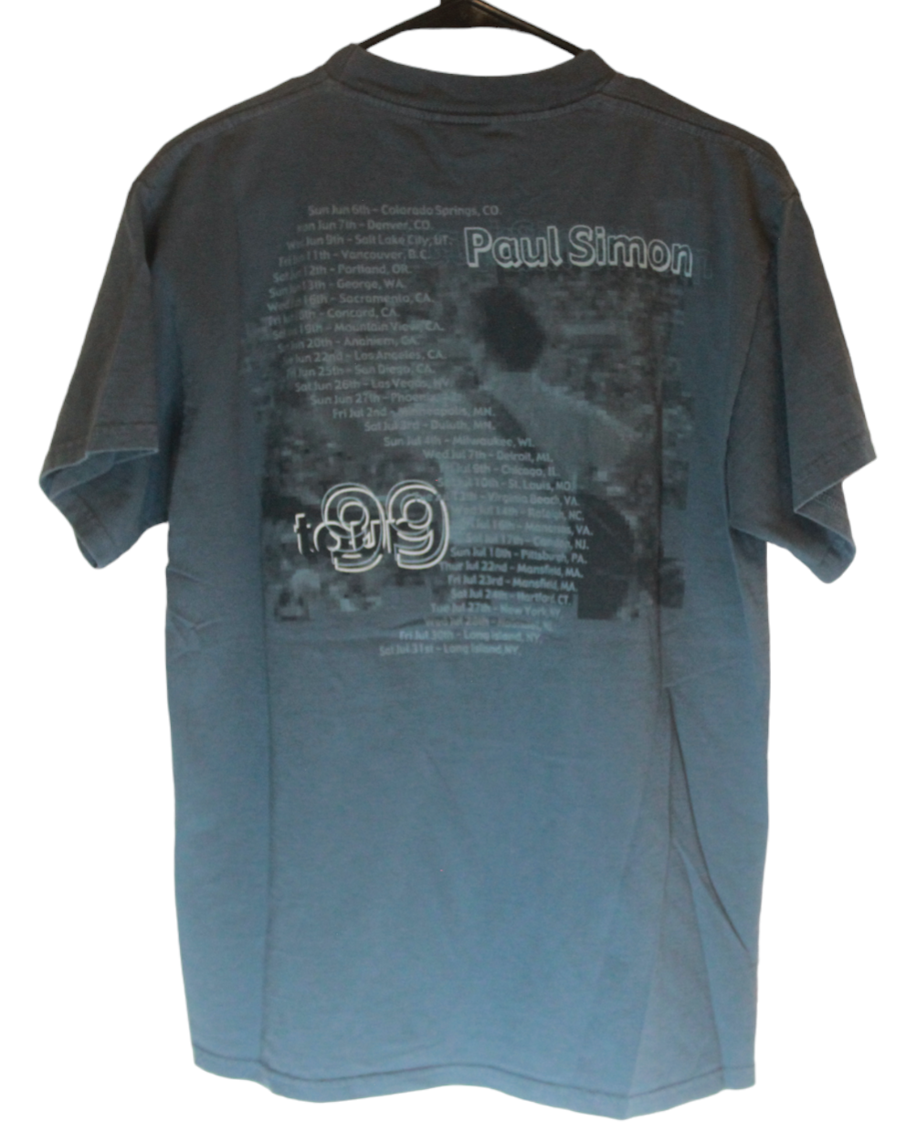 1999 Paul Simon Tour Tee