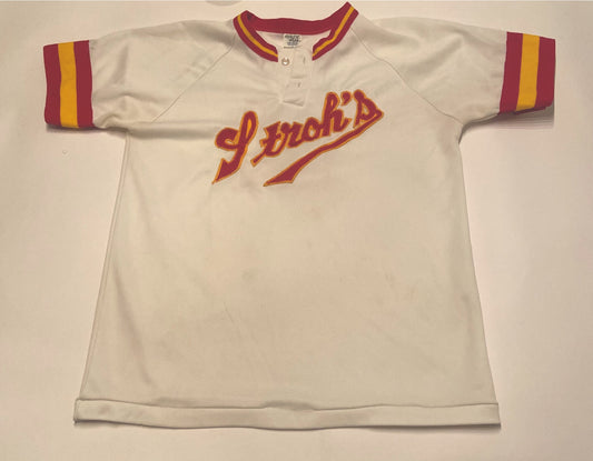 1980’s Stroh’s Beer Baseball Jersey