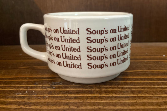 1970’s Soup’s on United Mini Ceramic Mug